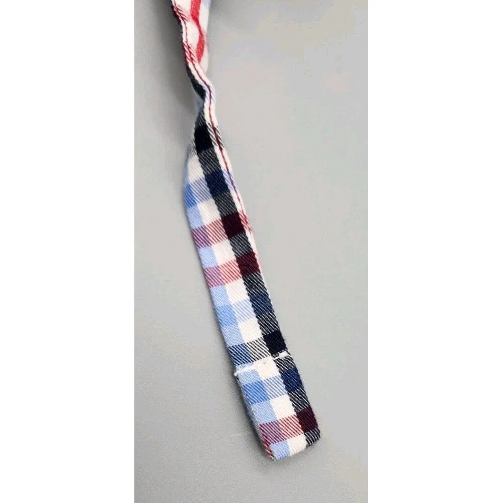 Bella Bliss Bow Tie Boys Adjustable Red White Blue 100% Cotton